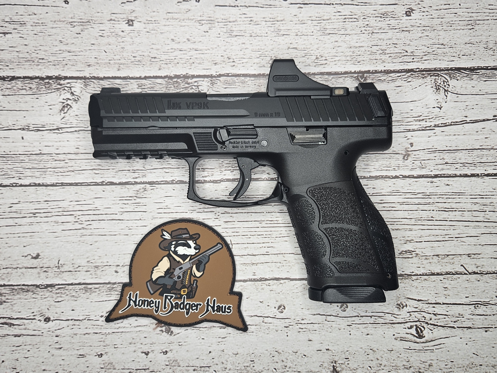 VP9A1 K 9MM BK 4" 15+1 SCS 9mm